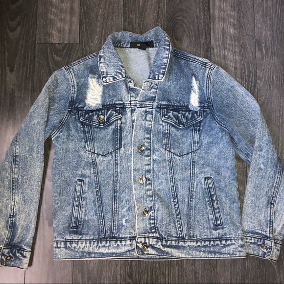 Forever 21 Jackets & Blazers - Forever21 acid wash denim jacket